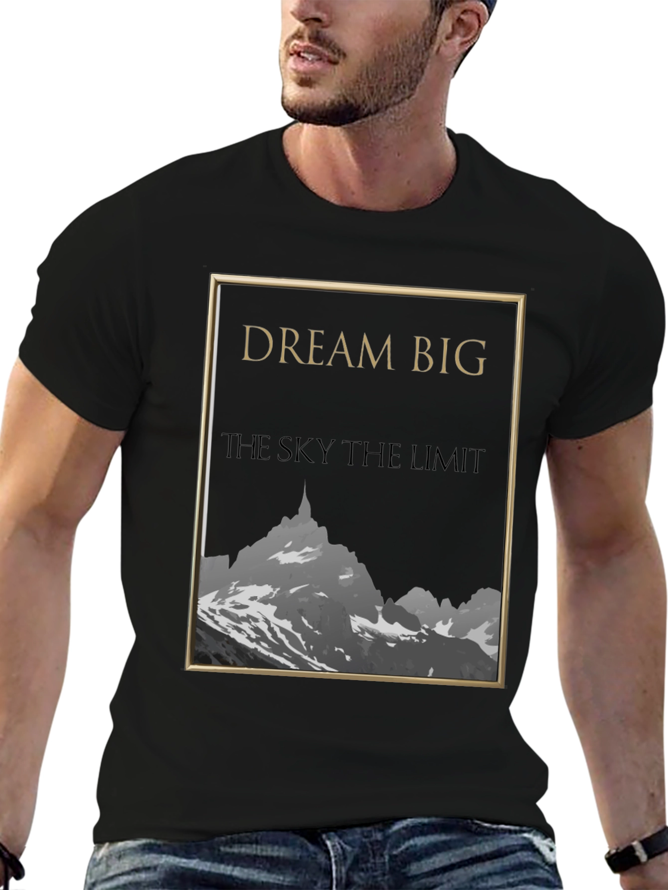 Dream Big Mountain Graphic T-Shirt