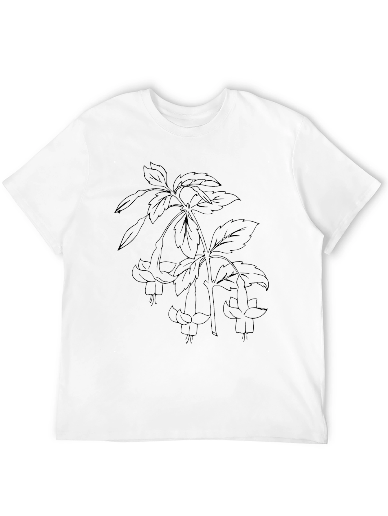 Botanical Black T-Shirt