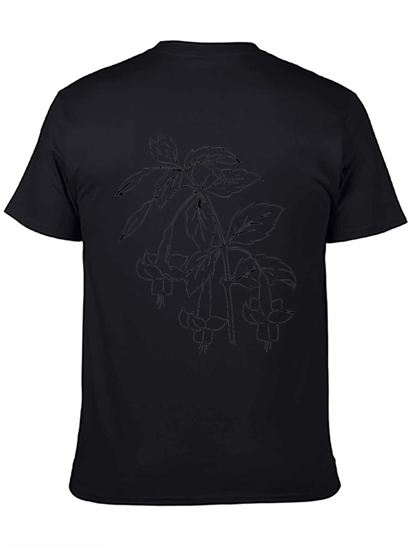 Botanical Black T-Shirt