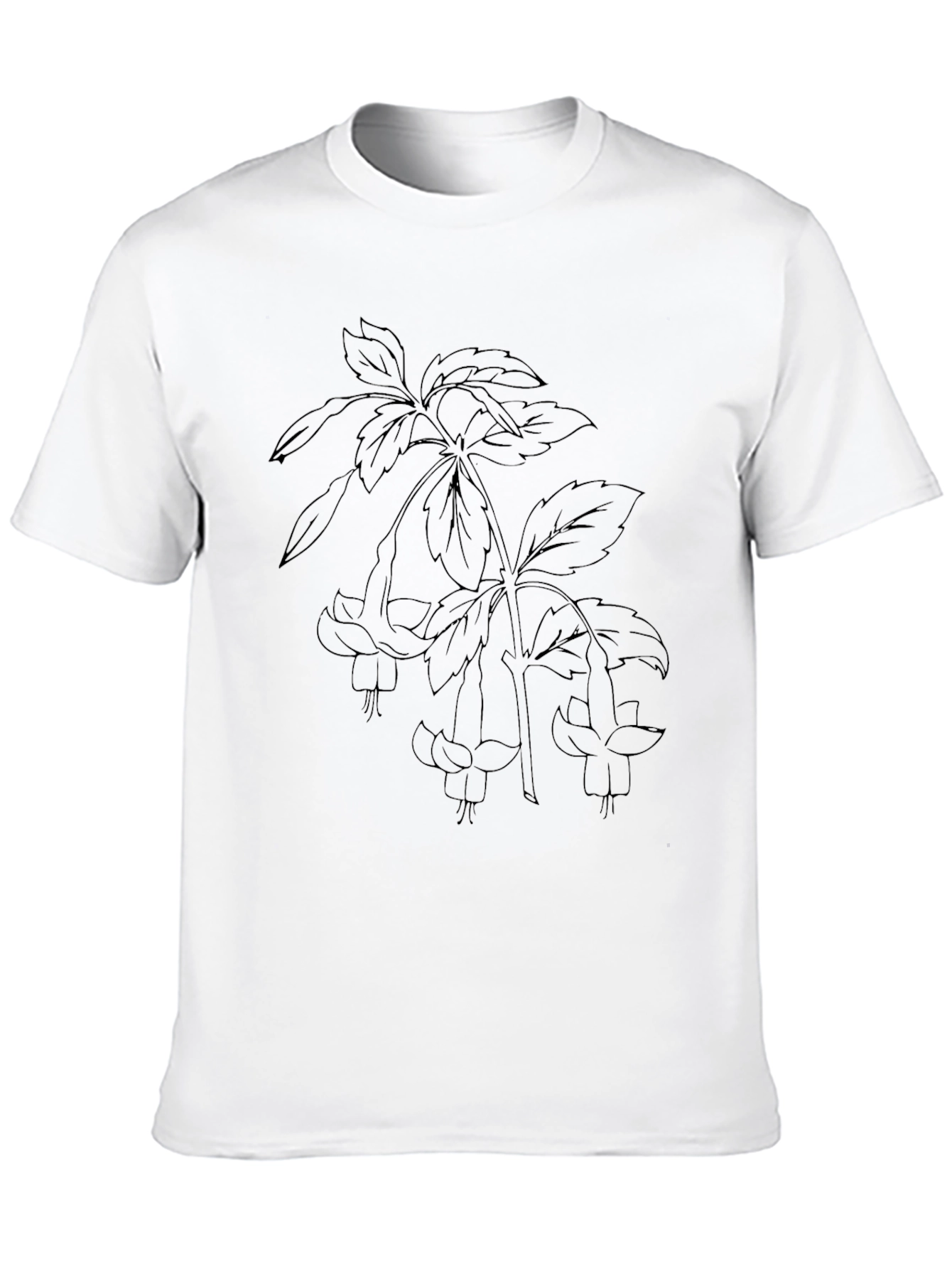 Botanical Black T-Shirt