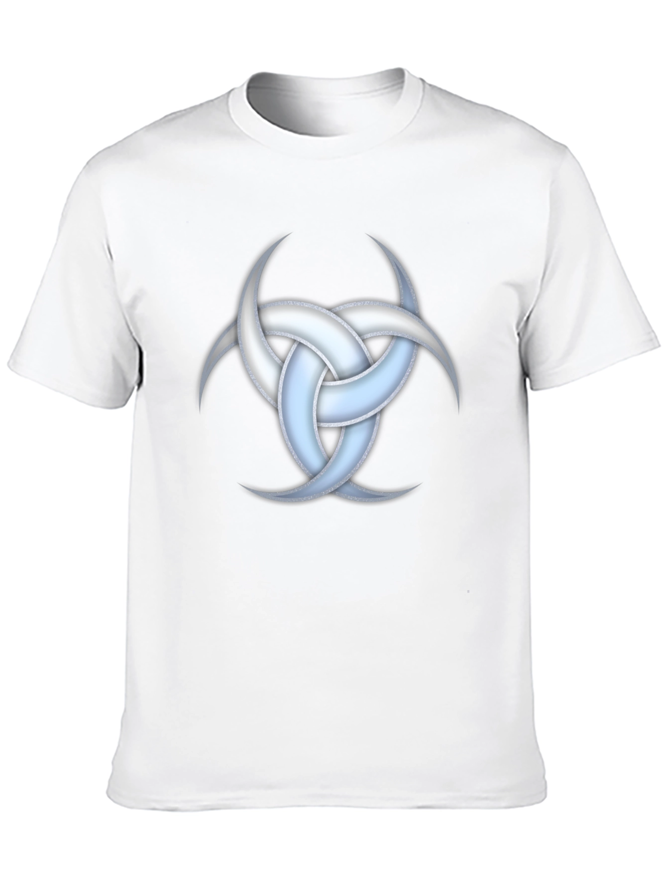 Triple Horn T-Shirt - Triskelion Pagan Symbol