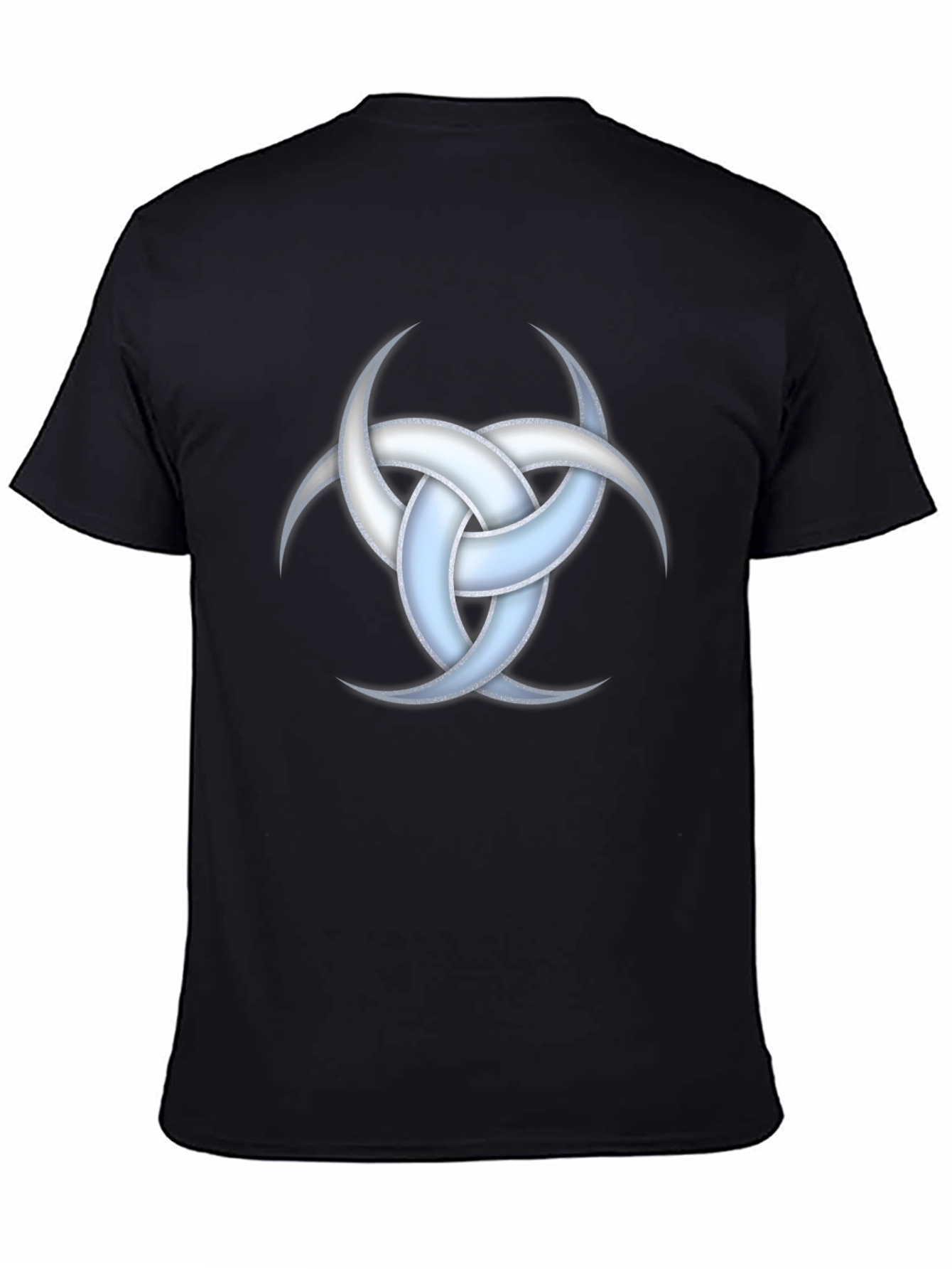 Triple Horn T-Shirt - Triskelion Pagan Symbol