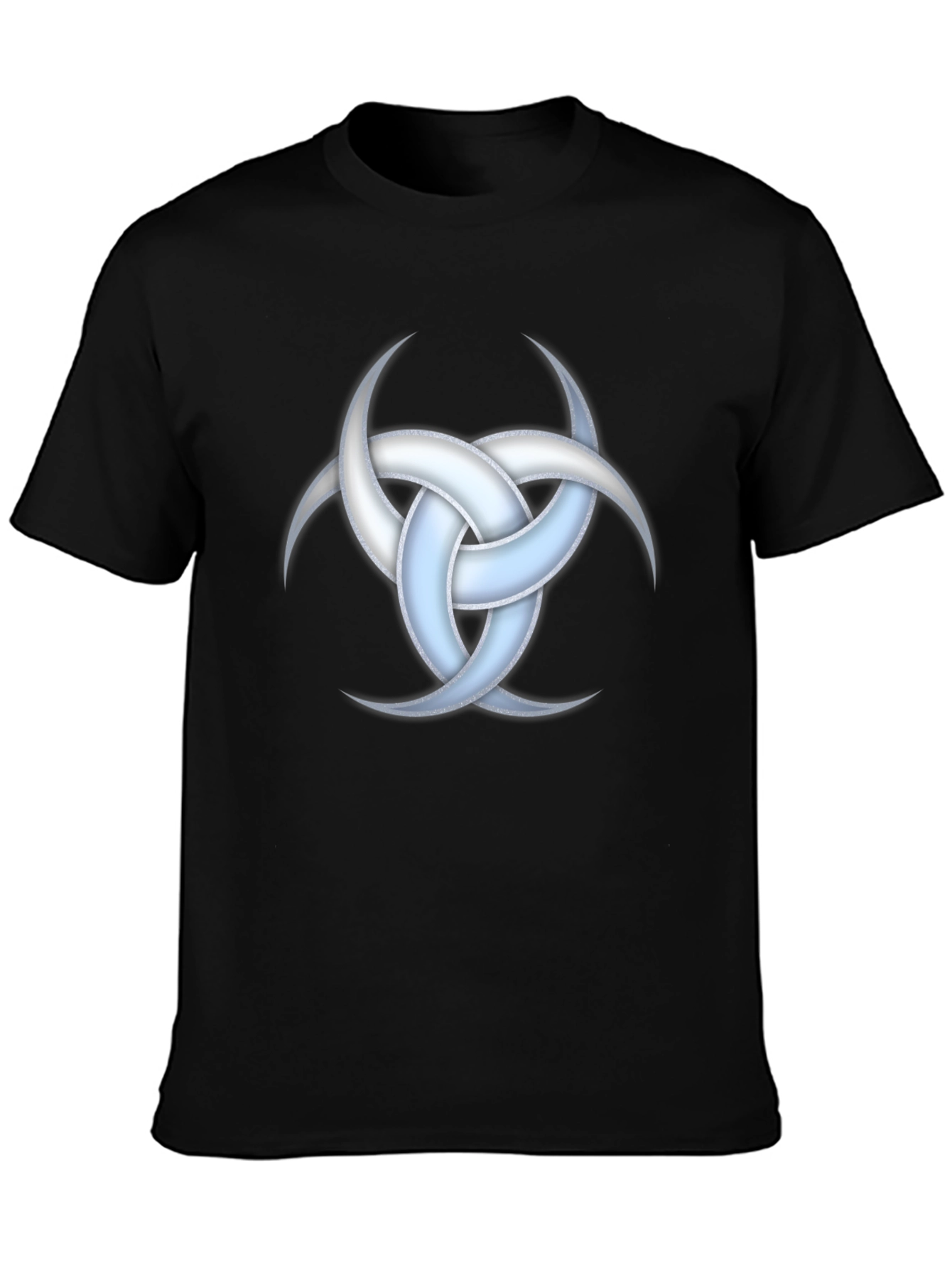 Triple Horn T-Shirt - Triskelion Pagan Symbol