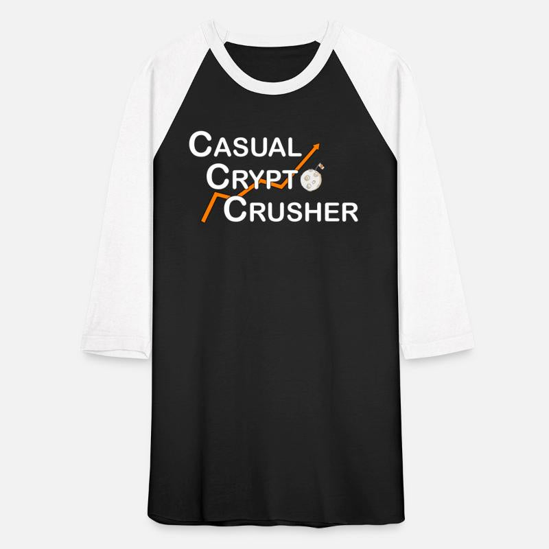 Casual Crypto Crusher Humorous Crypto Investor Fun