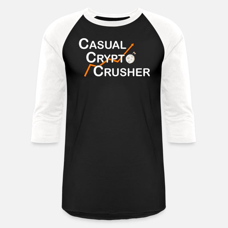 Casual Crypto Crusher Humorous Crypto Investor Fun