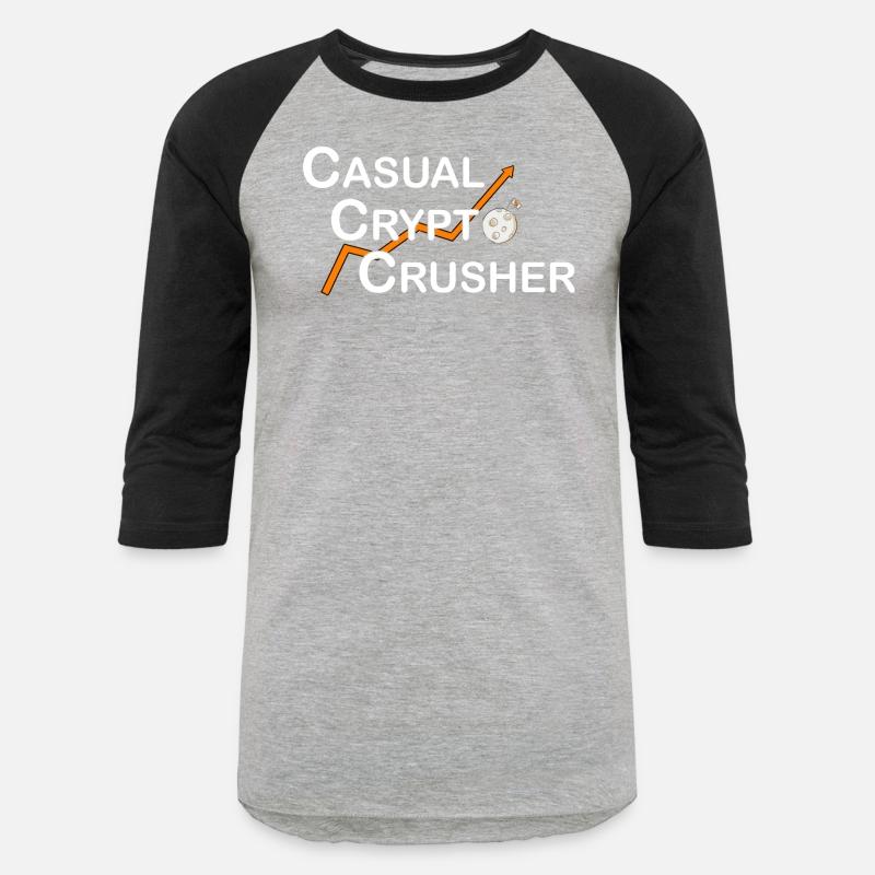 Casual Crypto Crusher Humorous Crypto Investor Fun
