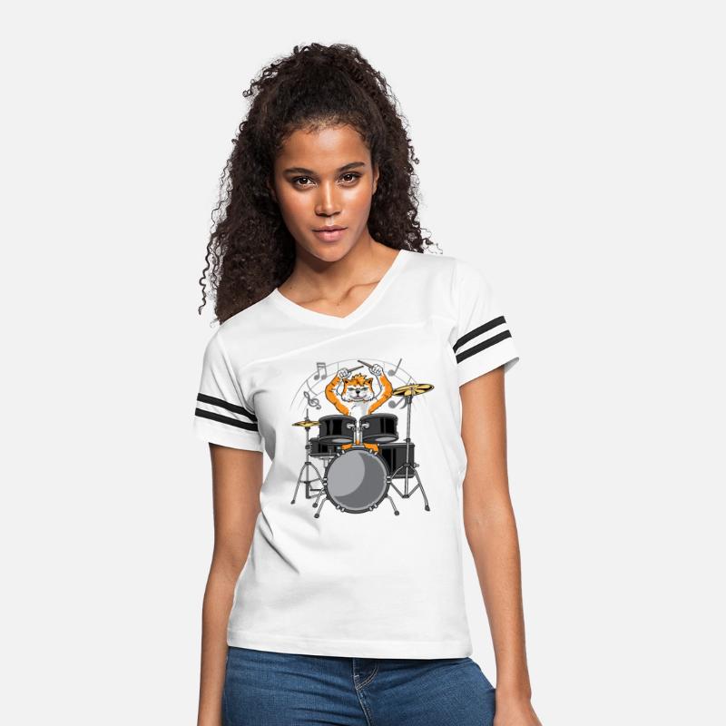Cat Playing Drums