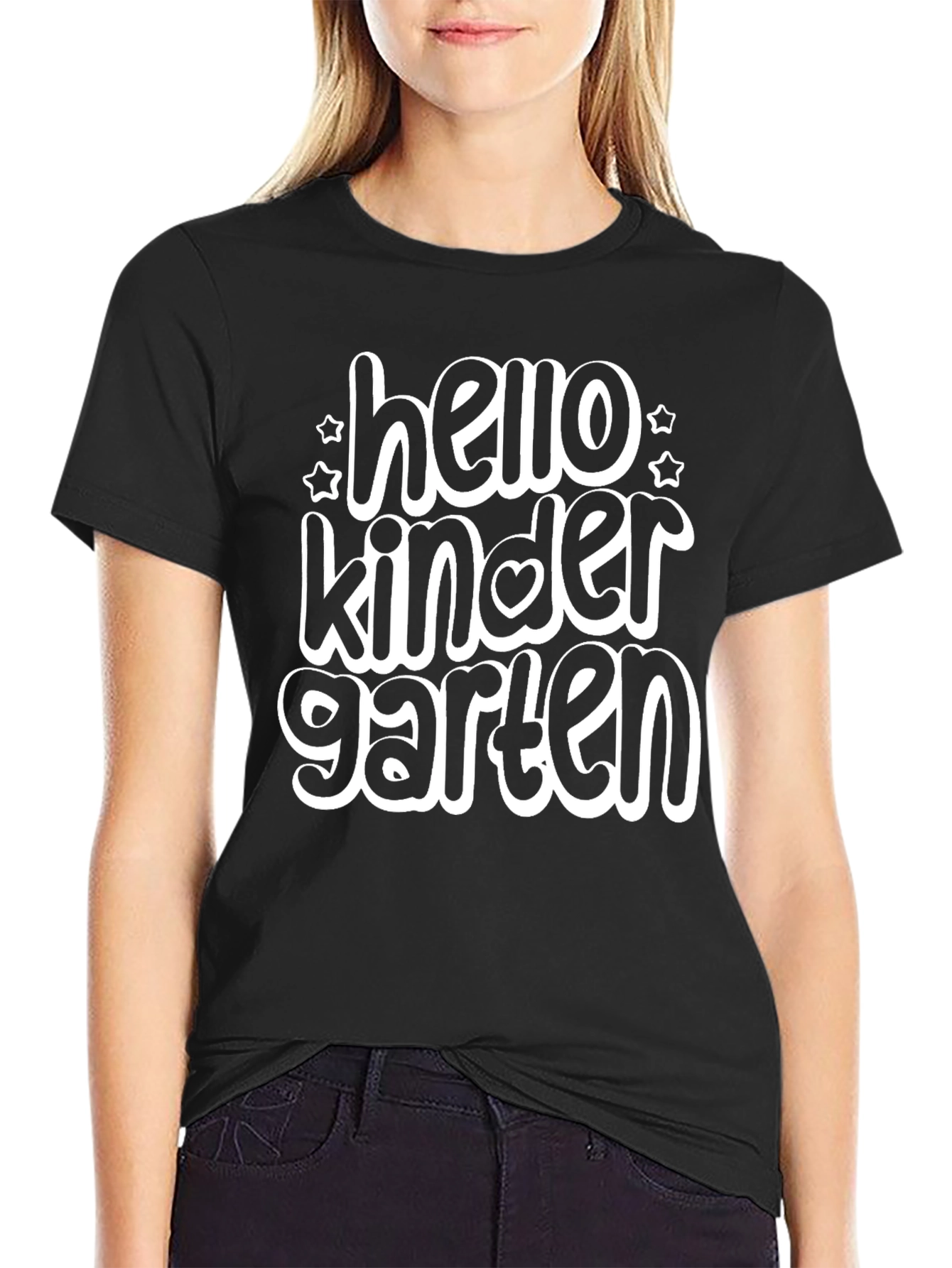 Hello Kindergarten T-Shirt - Back to School Teacher Tee