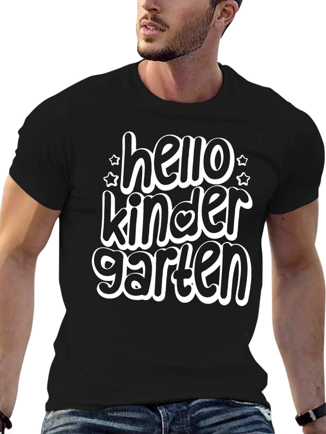Hello Kindergarten T-Shirt - Back to School Teacher Tee
