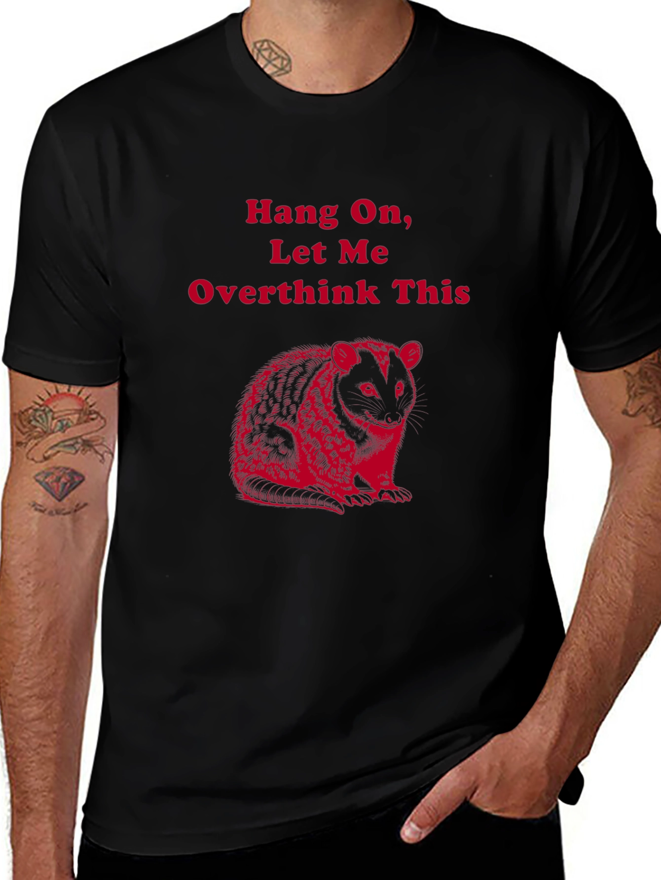 Hang On Let Me Overthink This Graphic T-Shirt