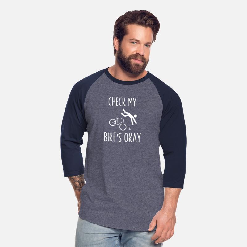 Check My Bike’s Okay T-Shirt – Funny Biker Tee