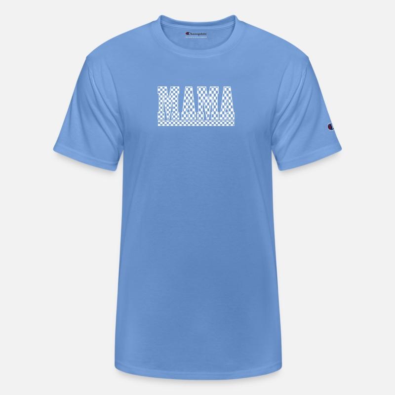 Checkered MAMA Chess Racing Mom Race