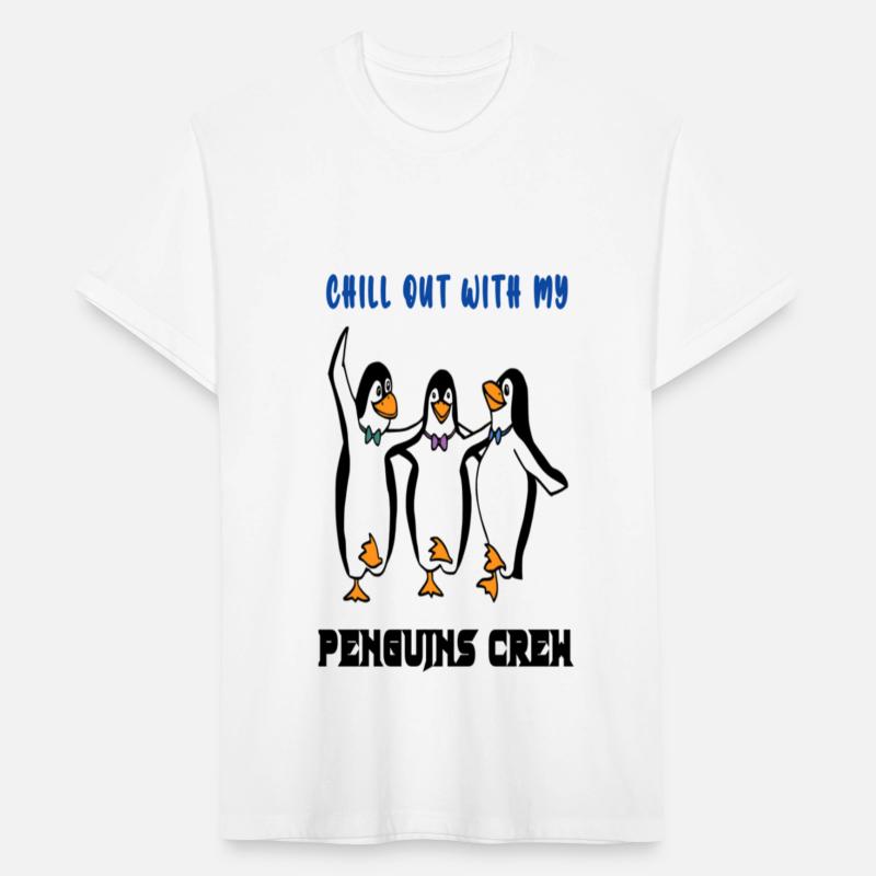 "Chill Out with My Penguin Crew" Fun and Festive