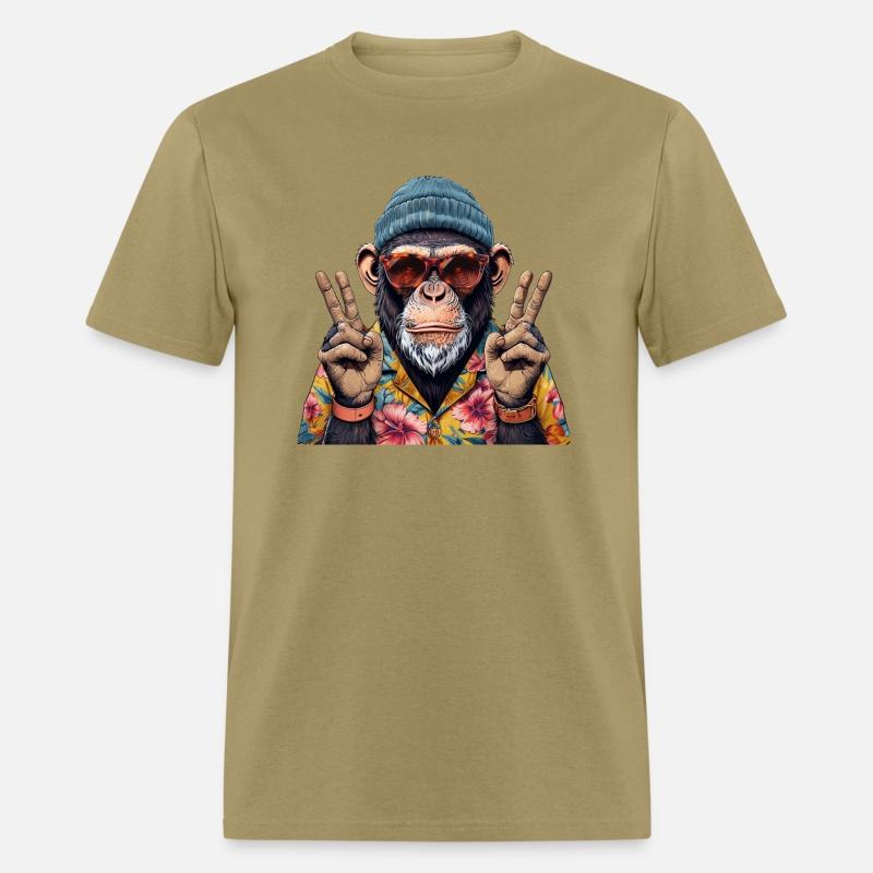 "Chill Vibes Only: The Coolest Monkey in Town"
