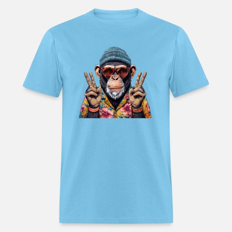 "Chill Vibes Only: The Coolest Monkey in Town"