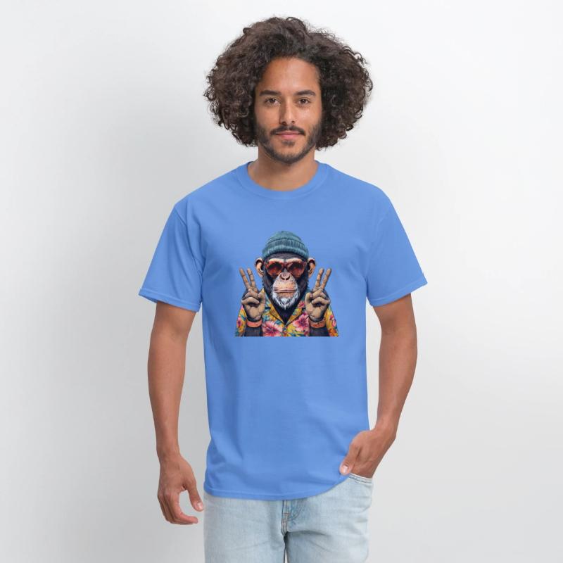 "Chill Vibes Only: The Coolest Monkey in Town"