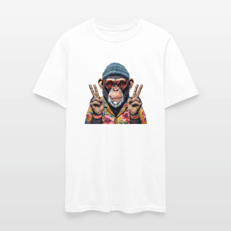 "Chill Vibes Only: The Coolest Monkey in Town"