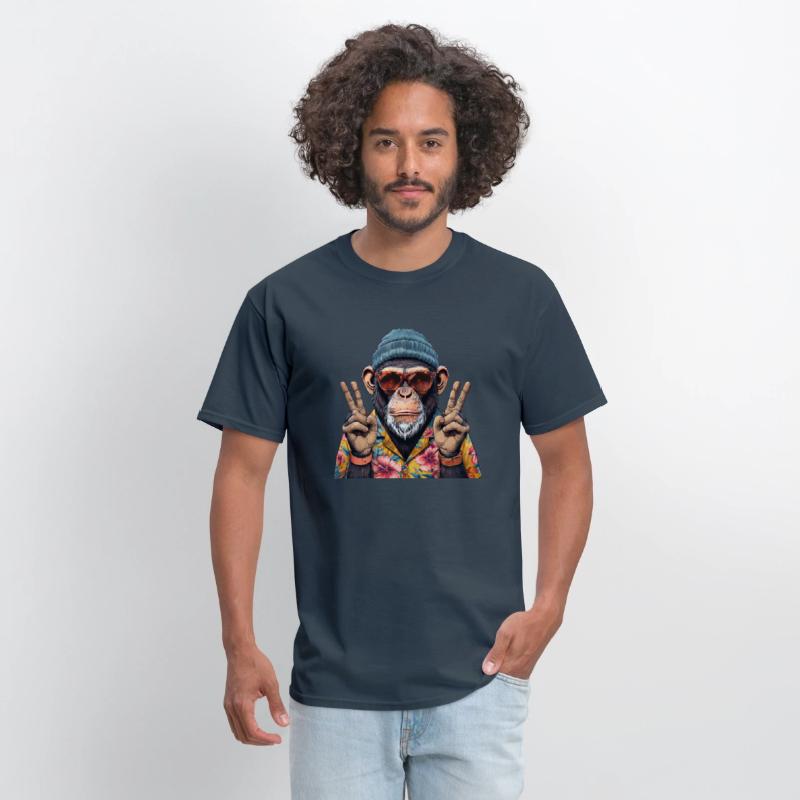 "Chill Vibes Only: The Coolest Monkey in Town"