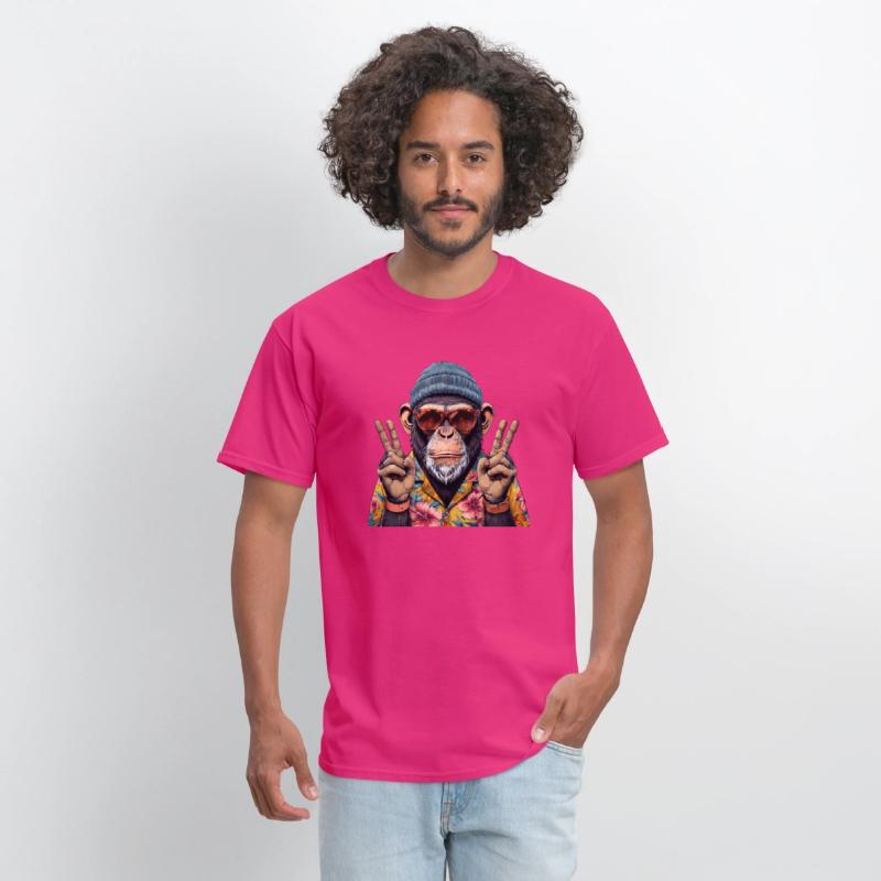 "Chill Vibes Only: The Coolest Monkey in Town"