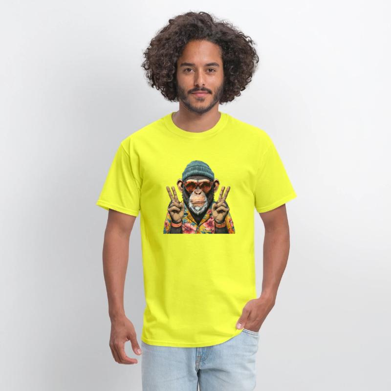 "Chill Vibes Only: The Coolest Monkey in Town"