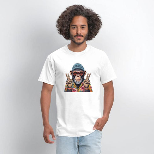 "Chill Vibes Only: The Coolest Monkey in Town"