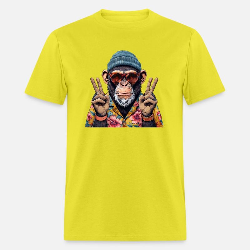 "Chill Vibes Only: The Coolest Monkey in Town"