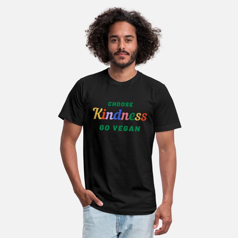 "Choose Kindness, Go Vegan" in Bright Colors
