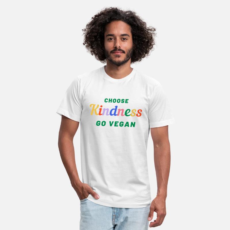 "Choose Kindness, Go Vegan" in Bright Colors