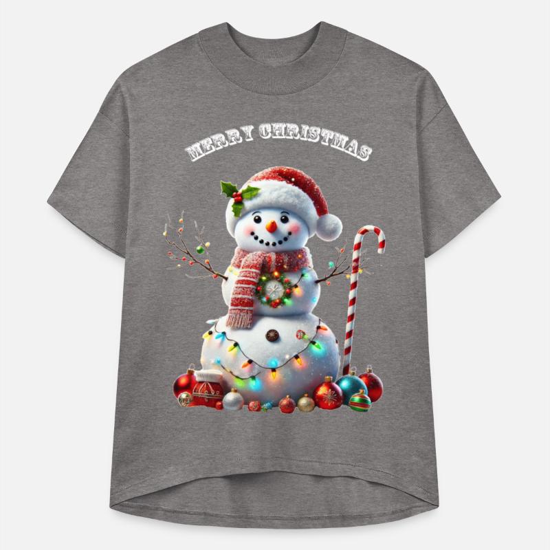 Christmas Holiday Snowman with Decorations URM