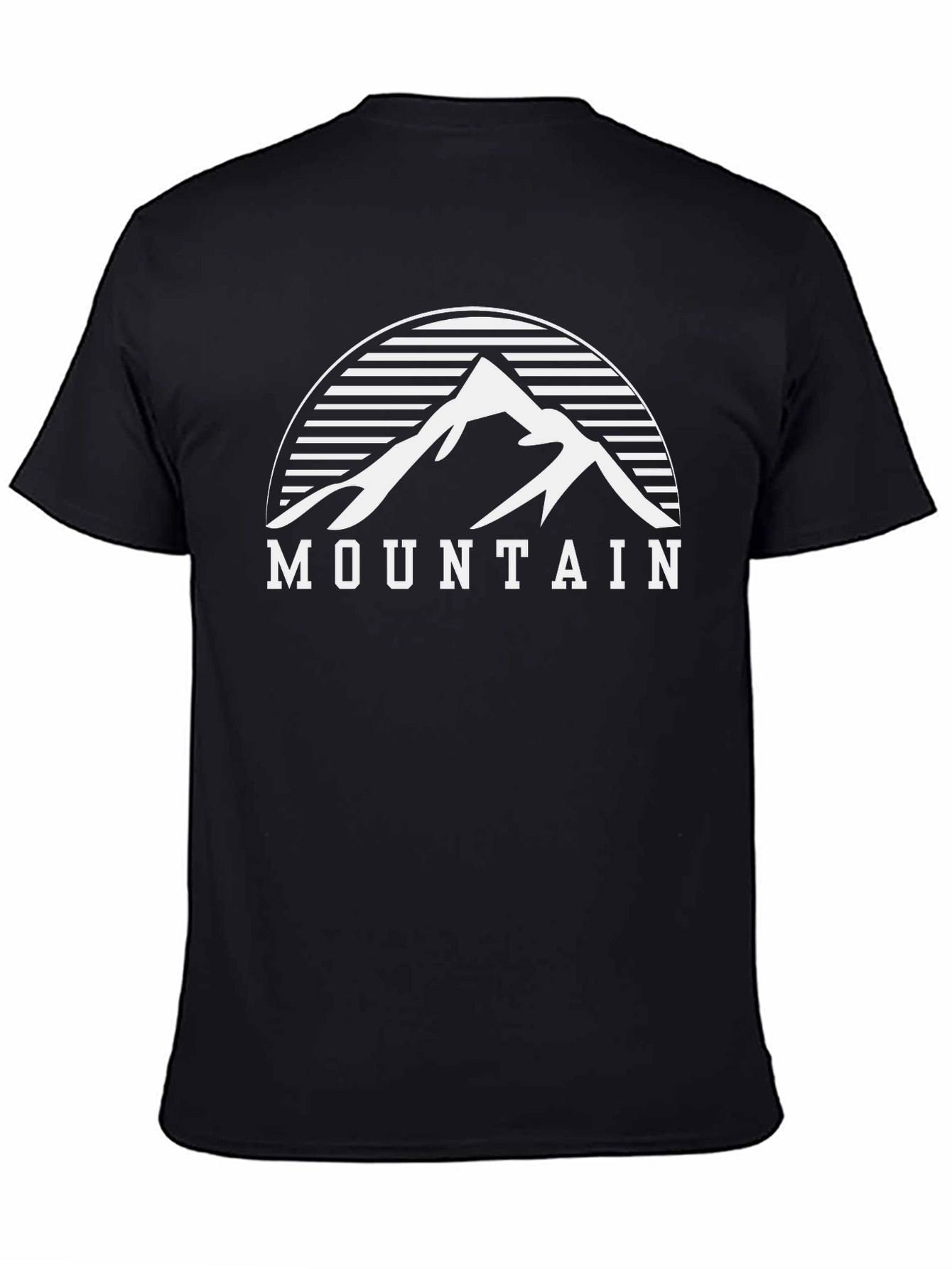 Mountain Graphic Tee - Black