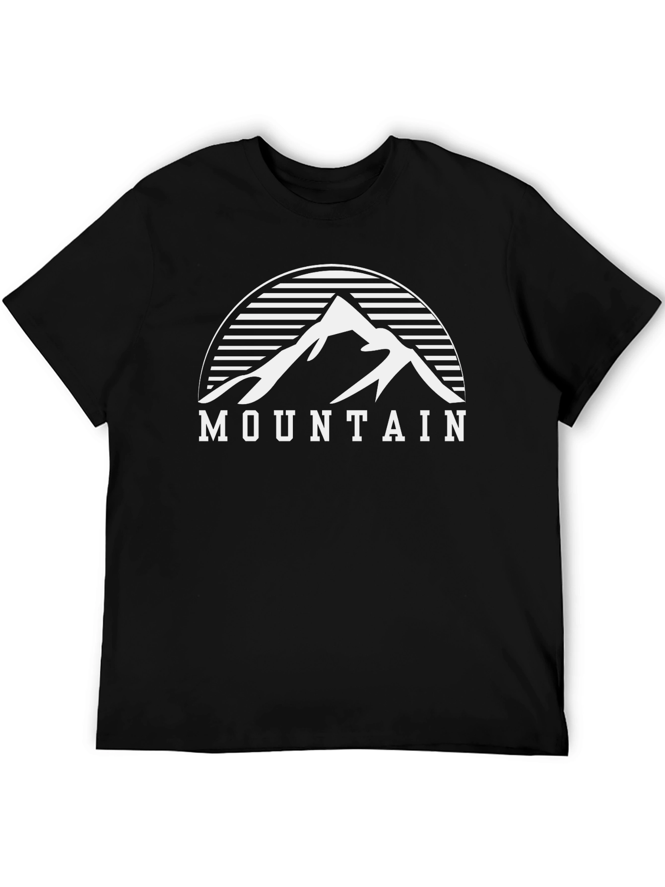 Mountain Graphic Tee - Black