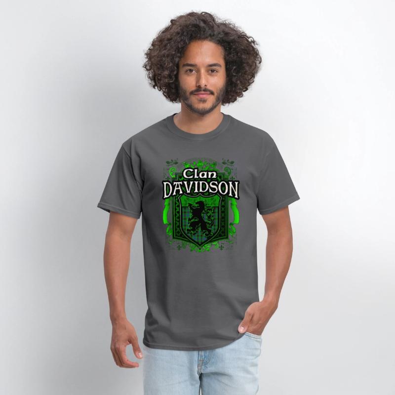 Clan Davidson Tartan Rampant Lion Celtic