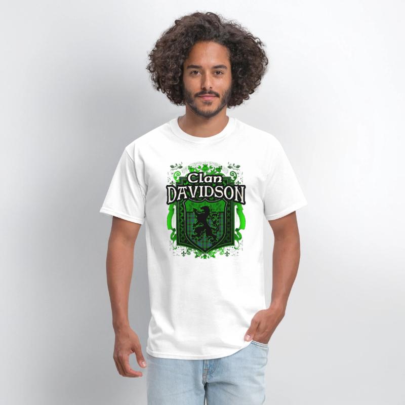 Clan Davidson Tartan Rampant Lion Celtic