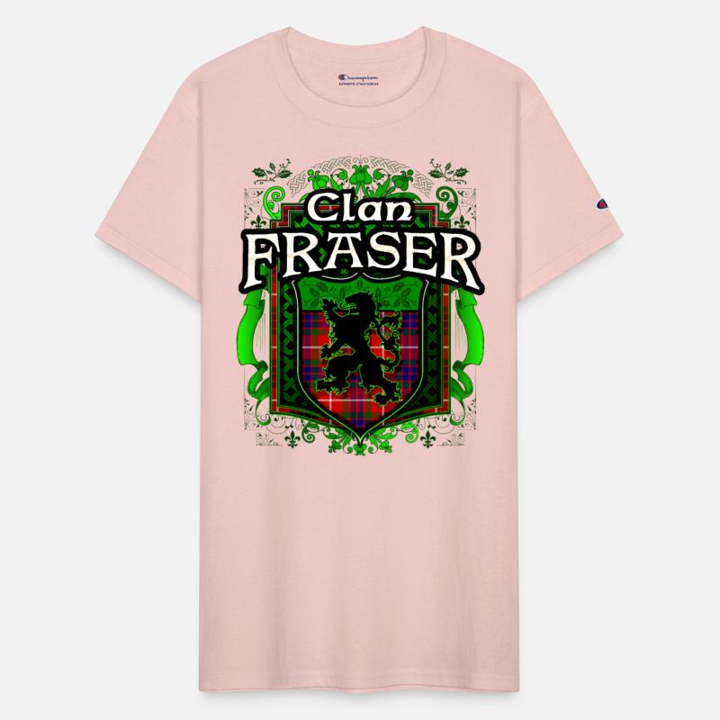 Clan Fraser Tartan Rampant Lion Celtic