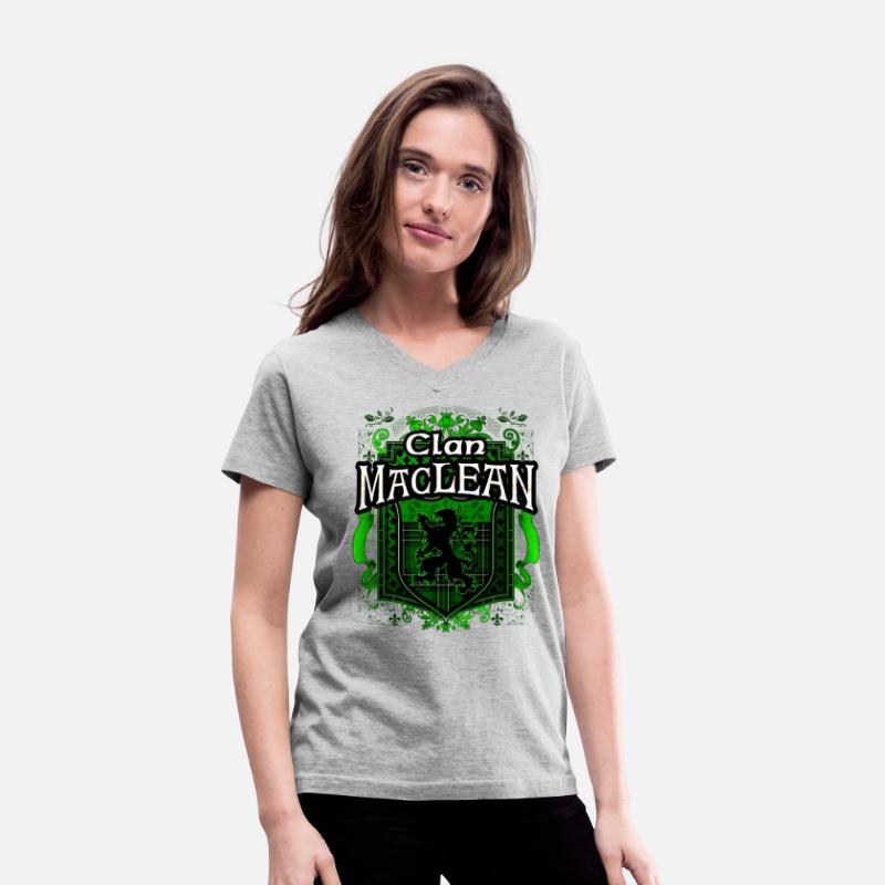 Clan MacLean Tartan Rampant Lion Celtic