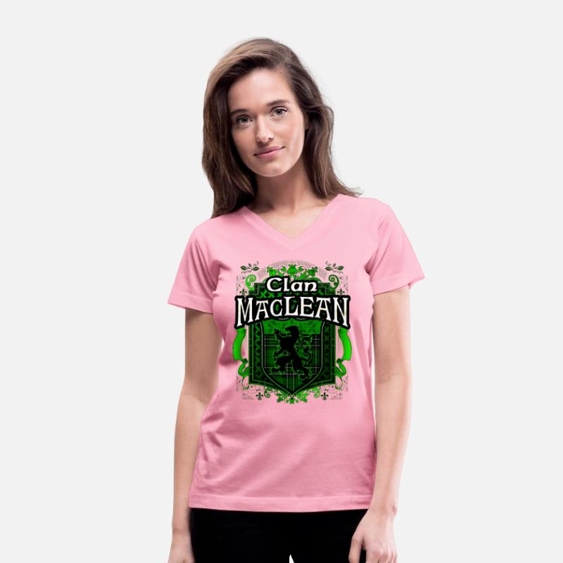 Clan MacLean Tartan Rampant Lion Celtic
