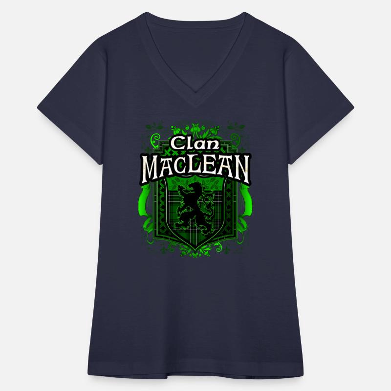 Clan MacLean Tartan Rampant Lion Celtic