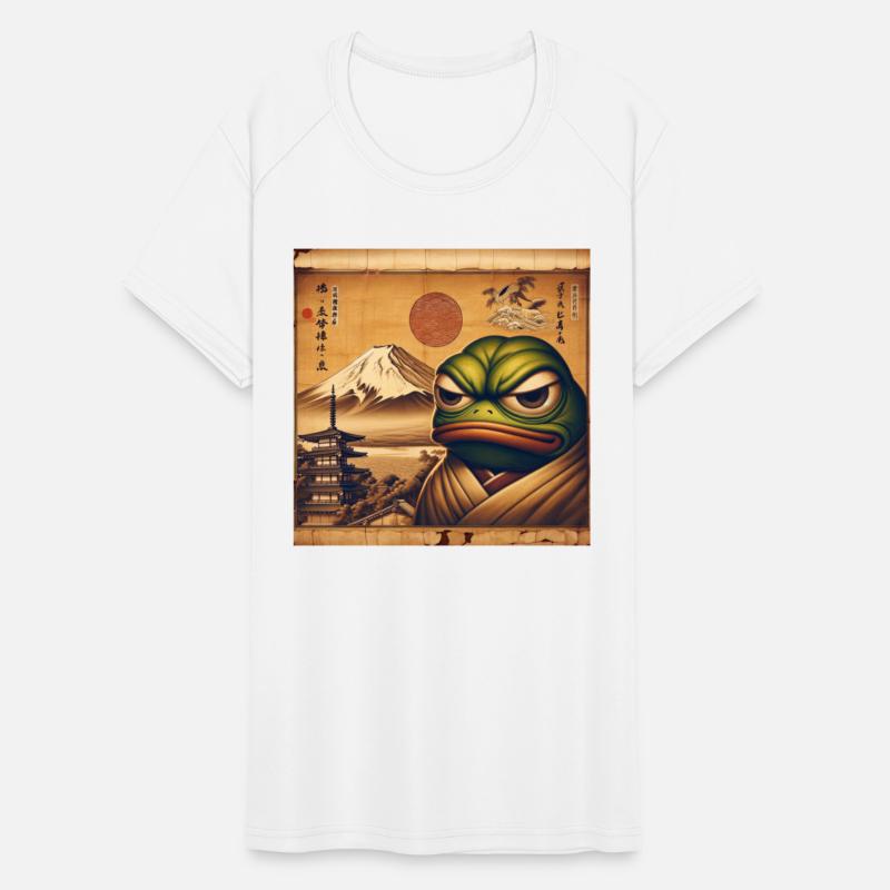 Classic Grumpy Frog Scenery Papyrus Scroll