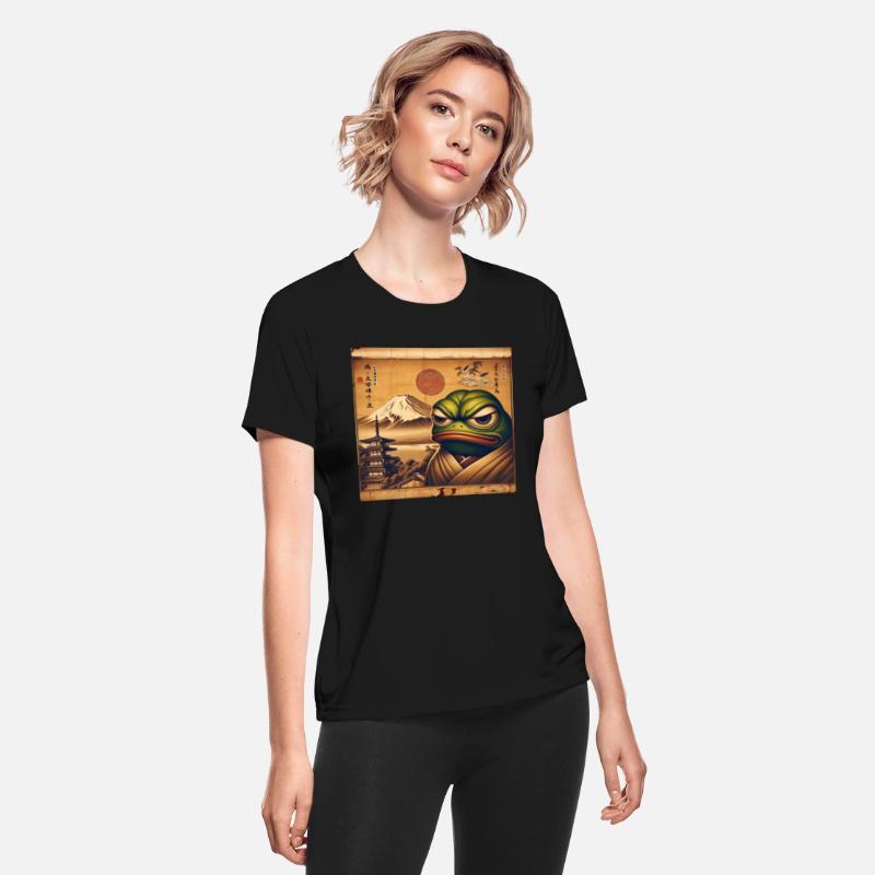 Classic Grumpy Frog Scenery Papyrus Scroll