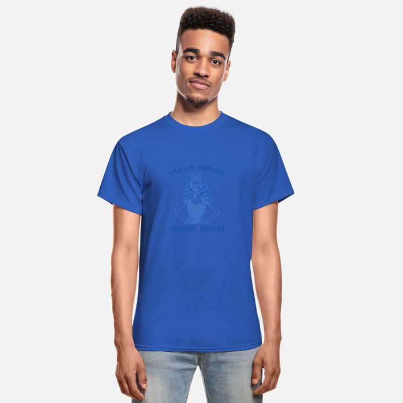 Clean house blue