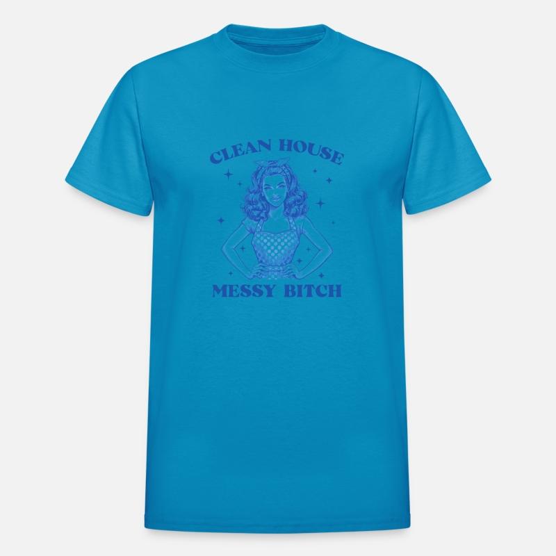 Clean house blue
