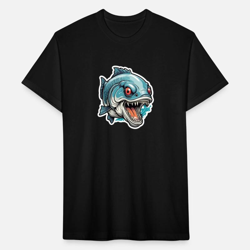 Clothing Apparel t-shirts monsters fish design