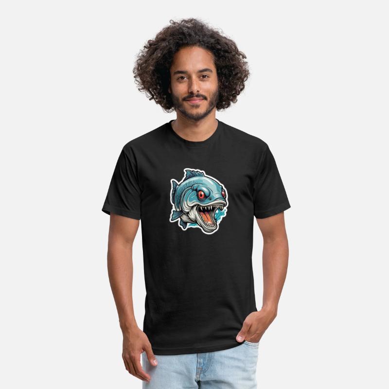 Clothing Apparel t-shirts monsters fish design