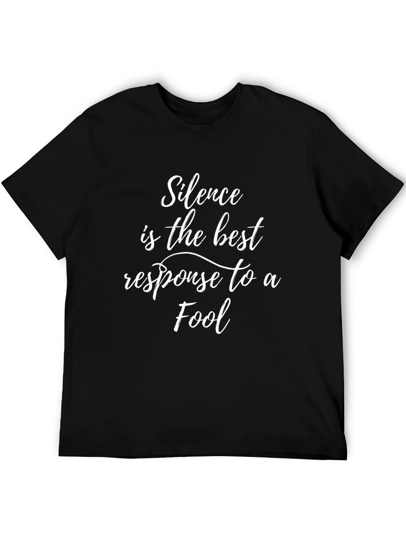 Silence is the Best Response Tee
