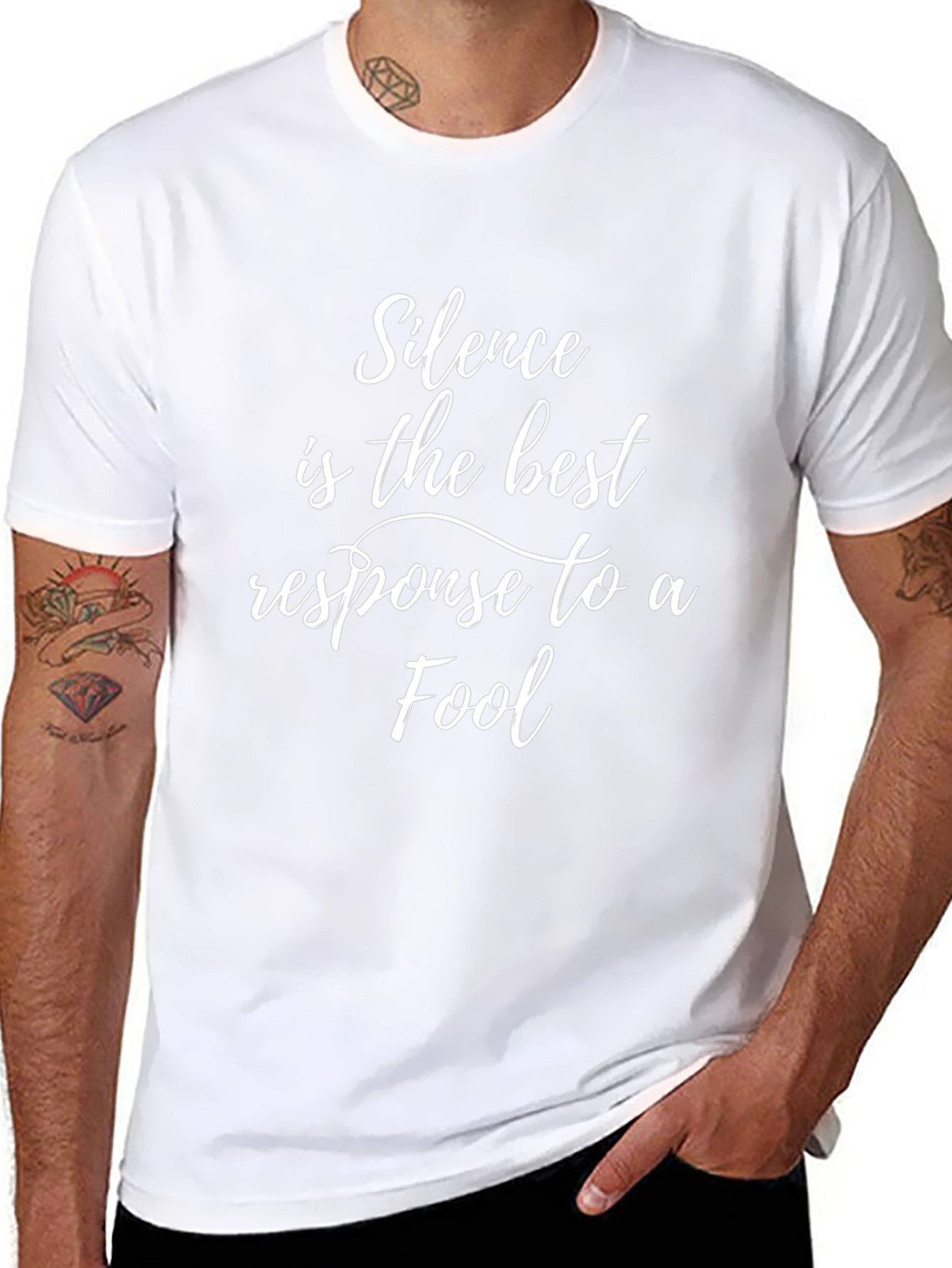 Silence is the Best Response Tee