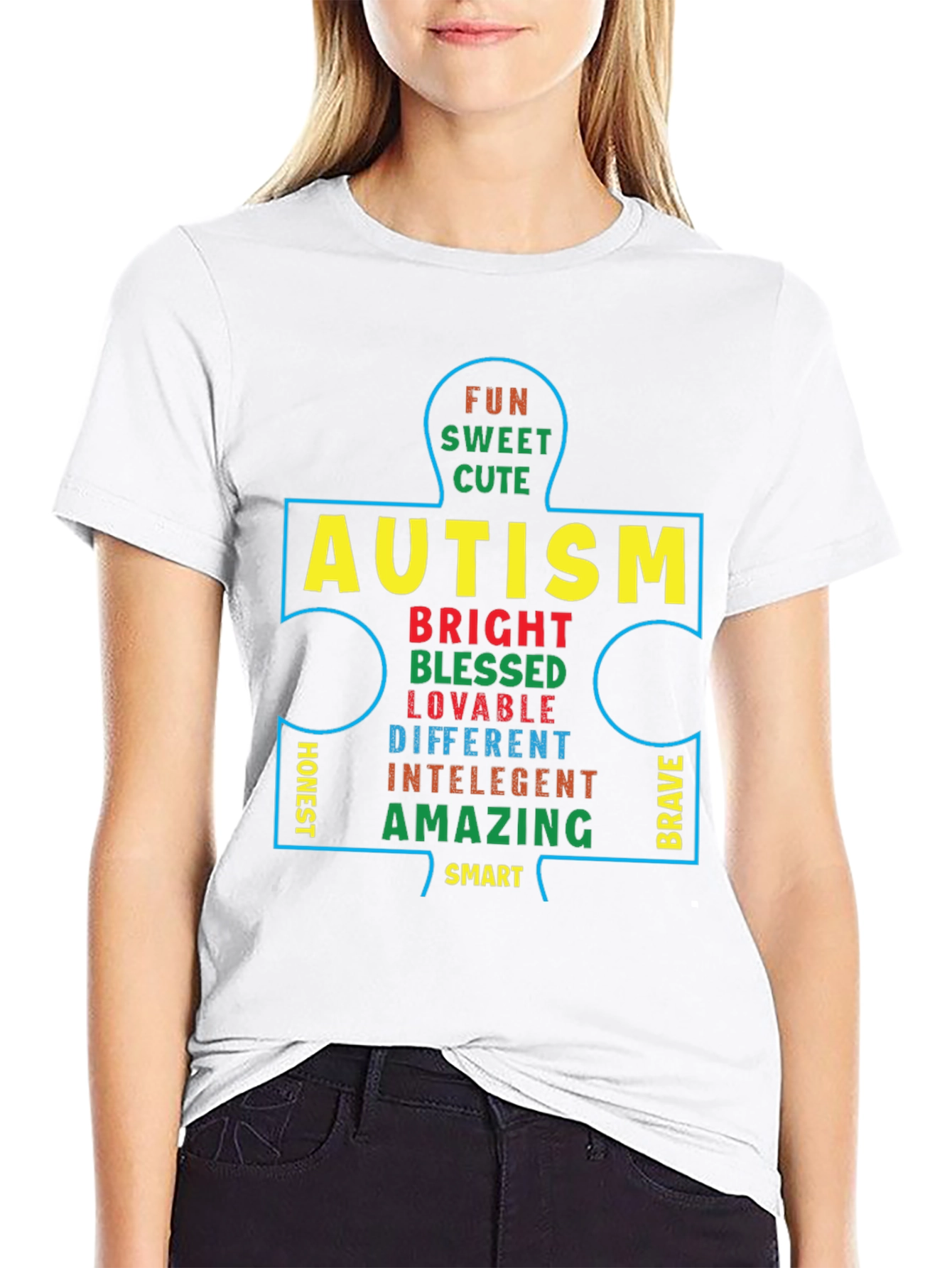 Autism Awareness Puzzle Piece T-Shirt