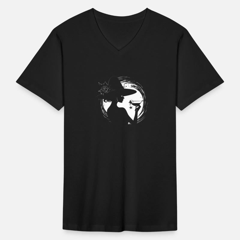 Cocktail witch silhouette