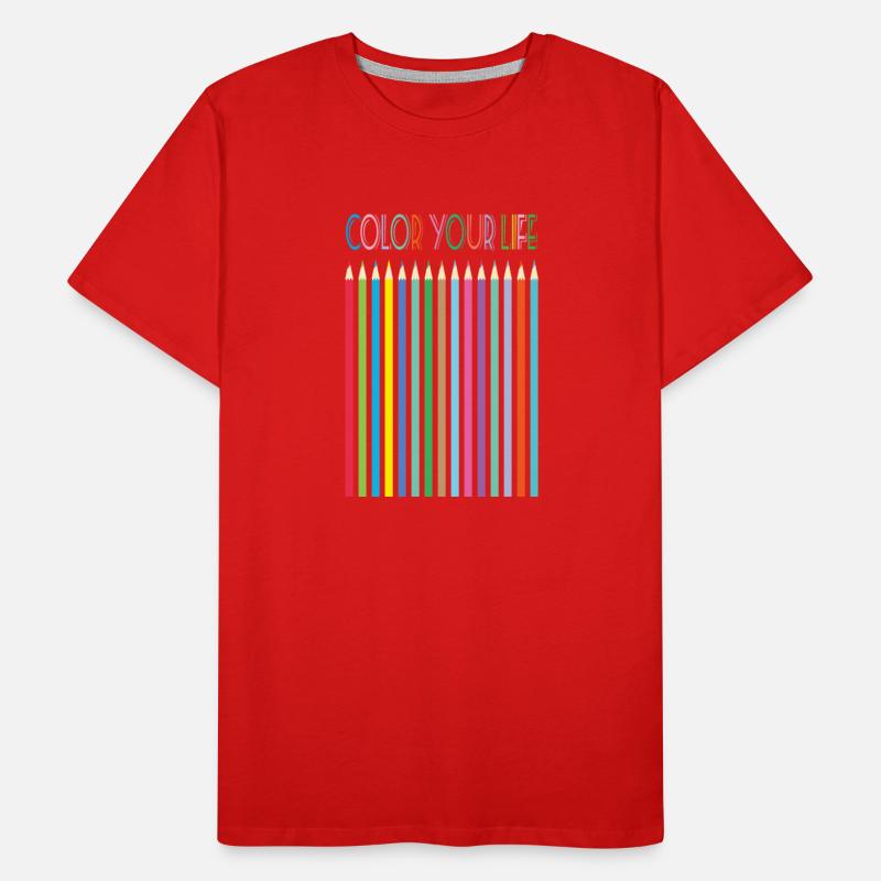 Color Your Life Colorful Pencils Artist Painter