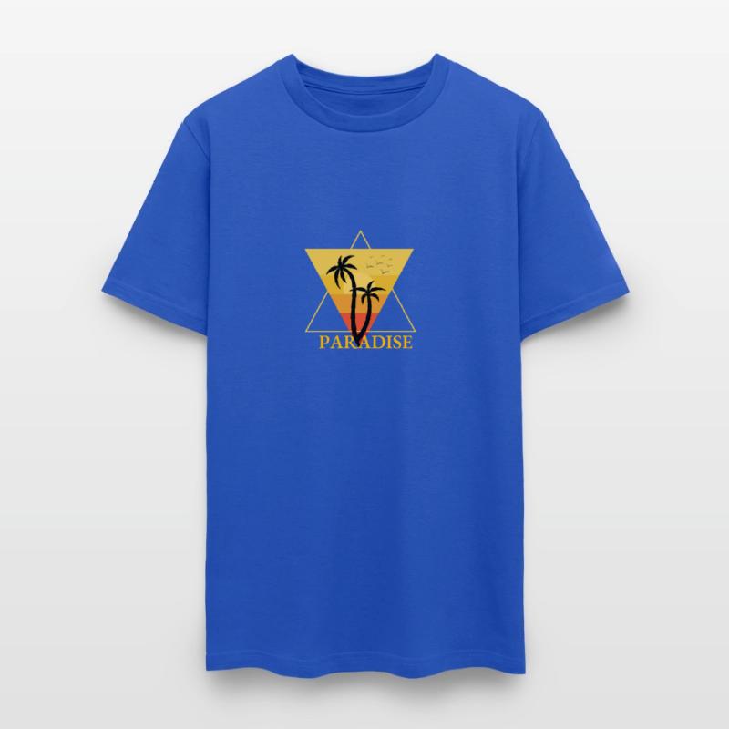 Colorful Summer Illustrated Tshirt Design