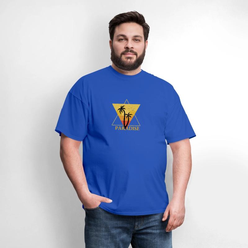 Colorful Summer Illustrated Tshirt Design
